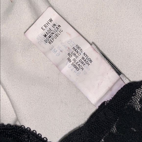 Vintage Christian Dior high cut black lace panties - Picture 12 of 15